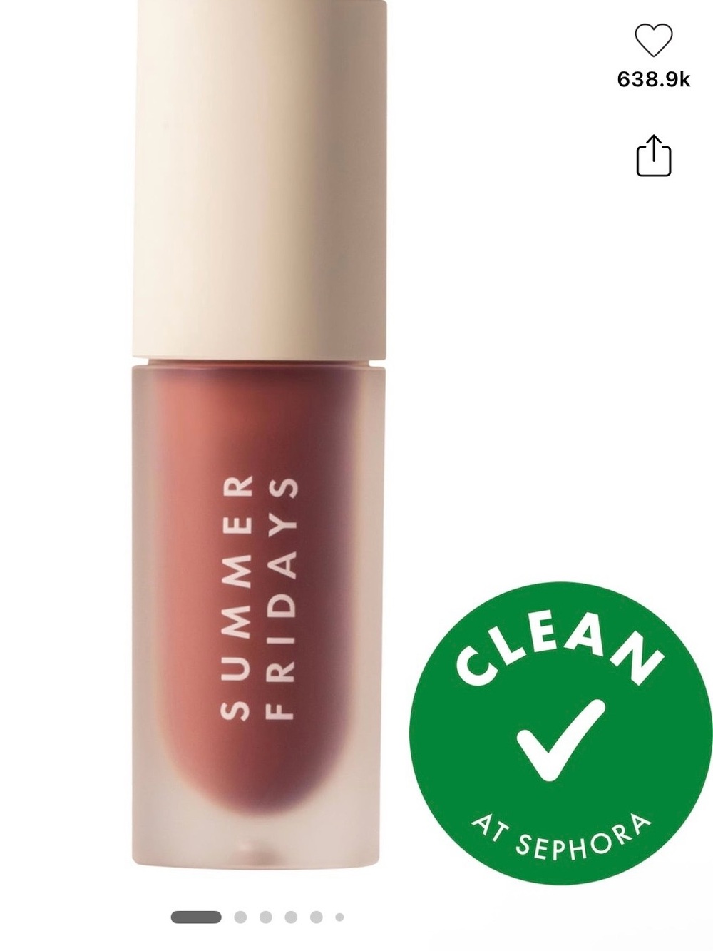 Summer Fridays Cream Blush - Warm Nude Pink